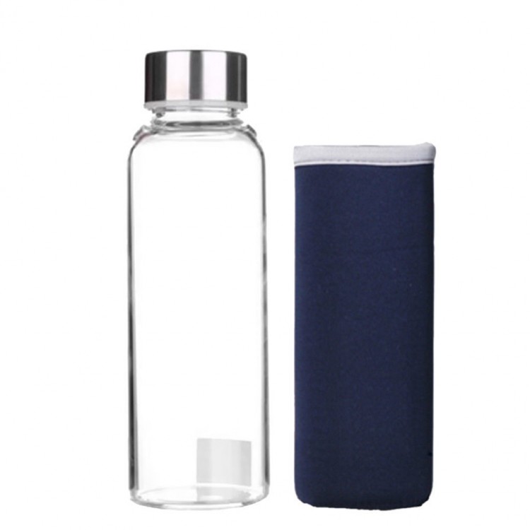 Бутылка для воды 350 мл + чехол Xiaomi Muggs Blue (GB035 blue)