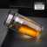 Термокружка с двойным стеклом Oneisall Glass Bottle With Burn Protection Leather