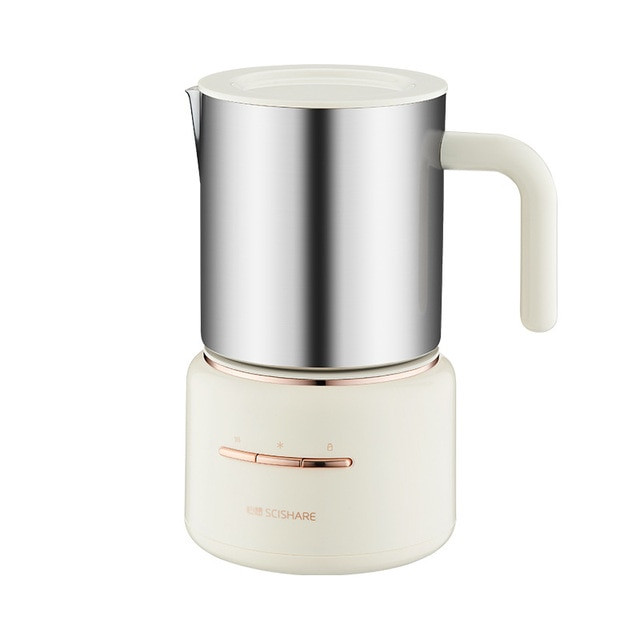Bспениватель для молока Xiaomi Scishare Milk Frother Beige (S3103)                      			 						 			 			 			 			 			                                                  