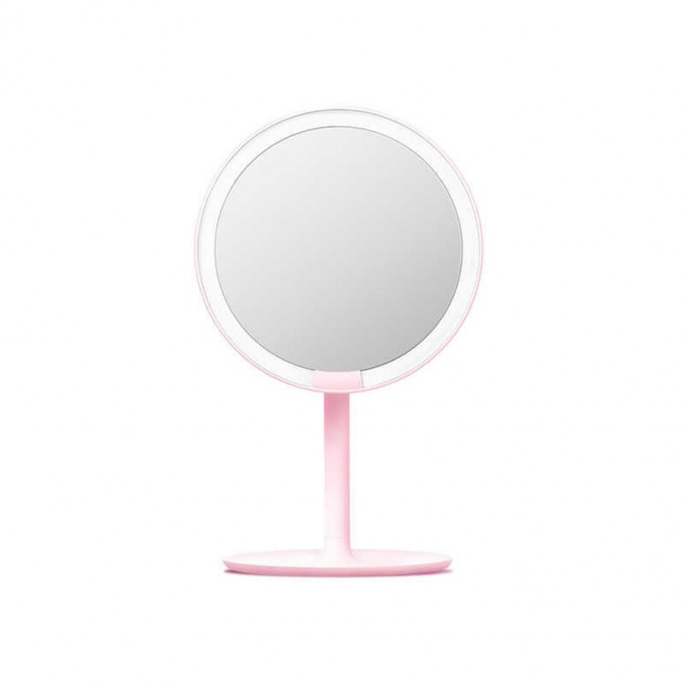 Зеркало для макияжа Xiaomi Amiro Lux High Color Pink (AML004P)
