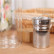 Чайная бутылка с двойным стеклом ситечком Qwerty Portable Tea Bottle Transparent