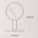 Зеркало для макияжа Xiaomi Fascinate Ballet Mirror Pink (RM273-DL)
